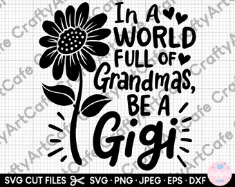 gigi svg png eps dxf cut file cricut grandmother svg