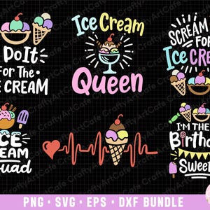 ice cream png ice cream svg ice cream png bundle sublimination commercial use ice cream eps dxf cricut cut file t shirt design