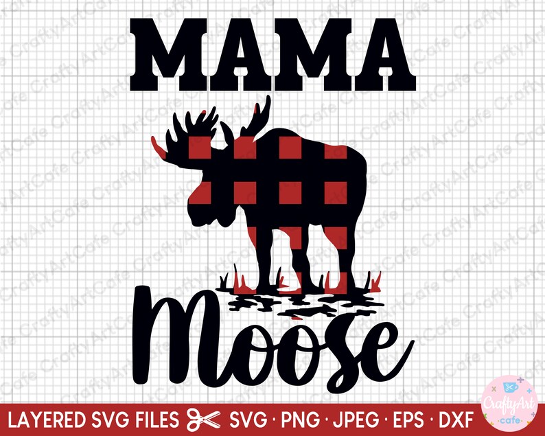 Moose Svg Moose Png Moose Svg File Cricut Free Commercial Etsy Hong Kong