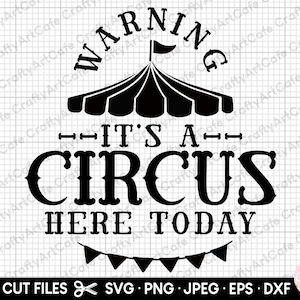Cirque svg cirque png amateur de cirque svg couper fichier cricut dxf eps jpg vecteur