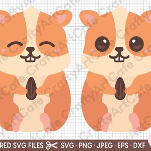 hamster svg, hamsterunge svg, söt hamster svg, hamster med nöt, hamster som äter, hamster png, söt hamster png