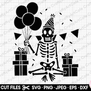 halloween birthday svg png eps dxf jpg commercial use cricut