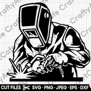welder clipart, welder silhouette, welder png, welder svg, commercial use