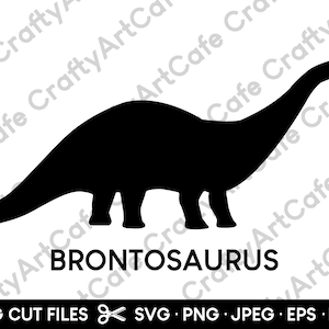 brontosaurus svg commercial use