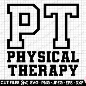 Physiotherapie svg png cricut pt svg