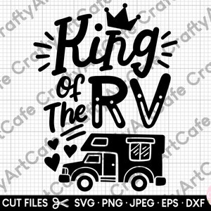 king of the rv svg, rv svg