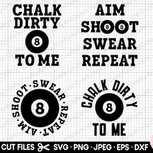billiards svg snooker svg png cricut cut file