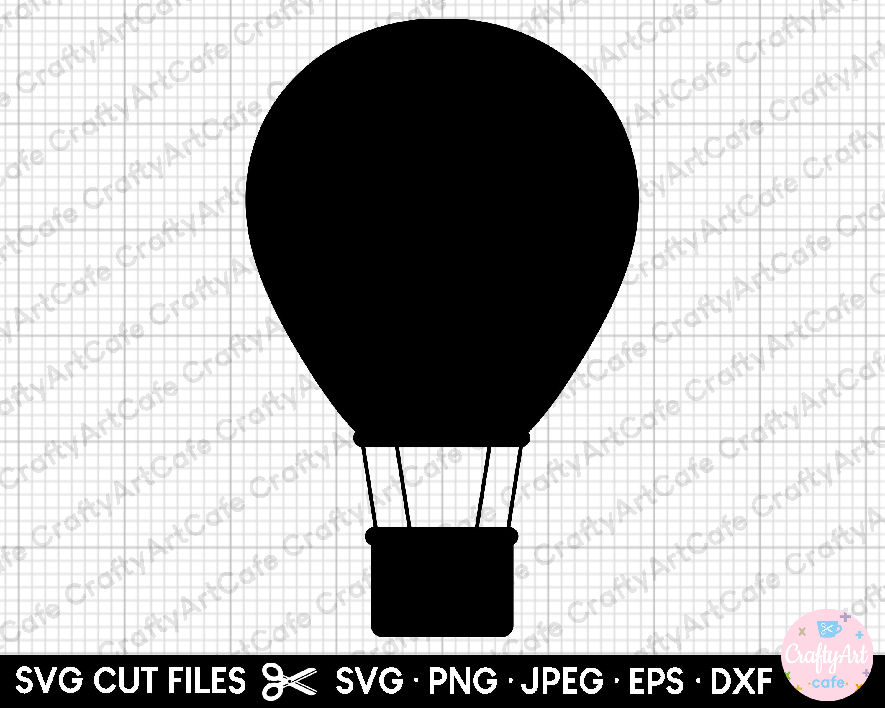 Hot Air Balloon Svg Png - Etsy