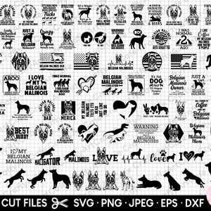 belgian malinois svg bundle belgian malinois png bundle belgian malinois svg cricut shirt belgian malinois peeking svg silhouette