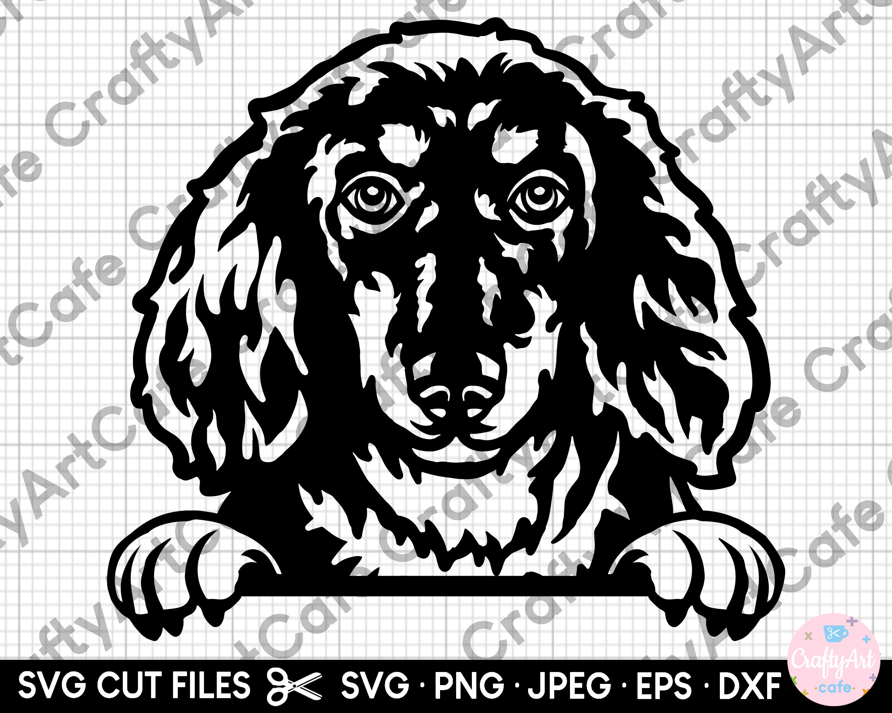 Dachschund Svg Long Haired Dachshund Svg Cut File Cricut Doxie - Etsy