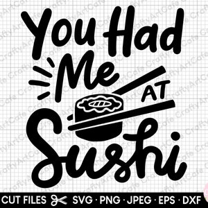 sushi svg sushi png sushi svg cut file cricut sushi lover svg