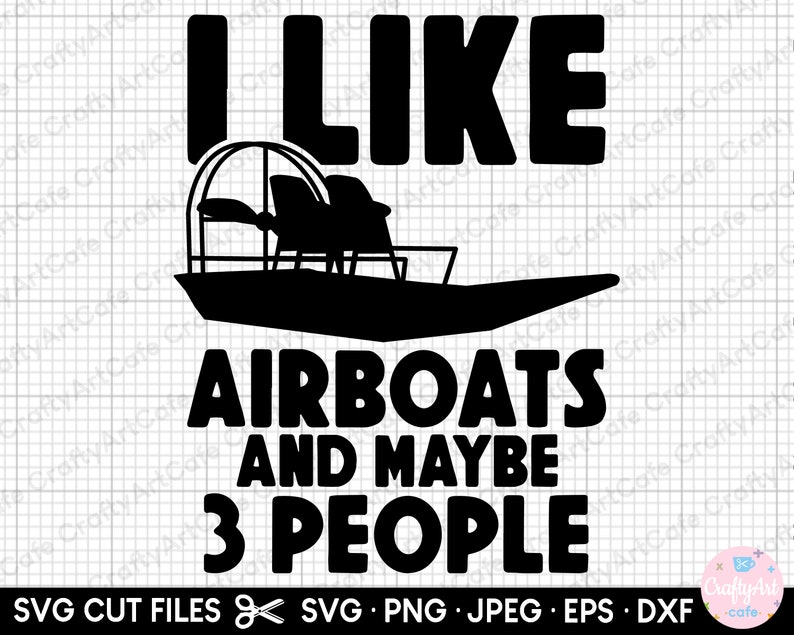 Airboat Svg File for Cricut Shirt Airboat Png Shirt Design - Etsy