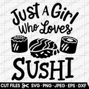 sushi svg sushi png sushi svg cut file cricut sushi lover svg