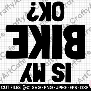 minha bicicleta está ok svg bmx arquivos de corte svg para cricut