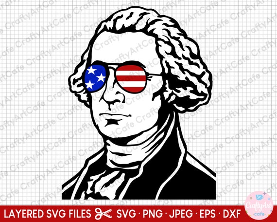 George Washington Sunglasses 4th Of July Shirt George Washington Sunglasses 4th Of July Shirt