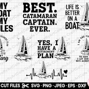 catamaran svg bundle, catamaran png bundle, catamaran svg png eps dxf cut files free commercial use