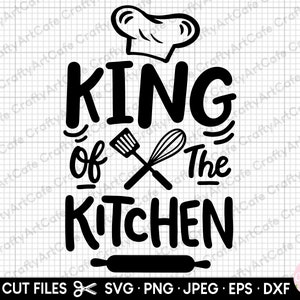 cuisine svg png eps dxf chef boulanger cuisinier roi de la cuisine