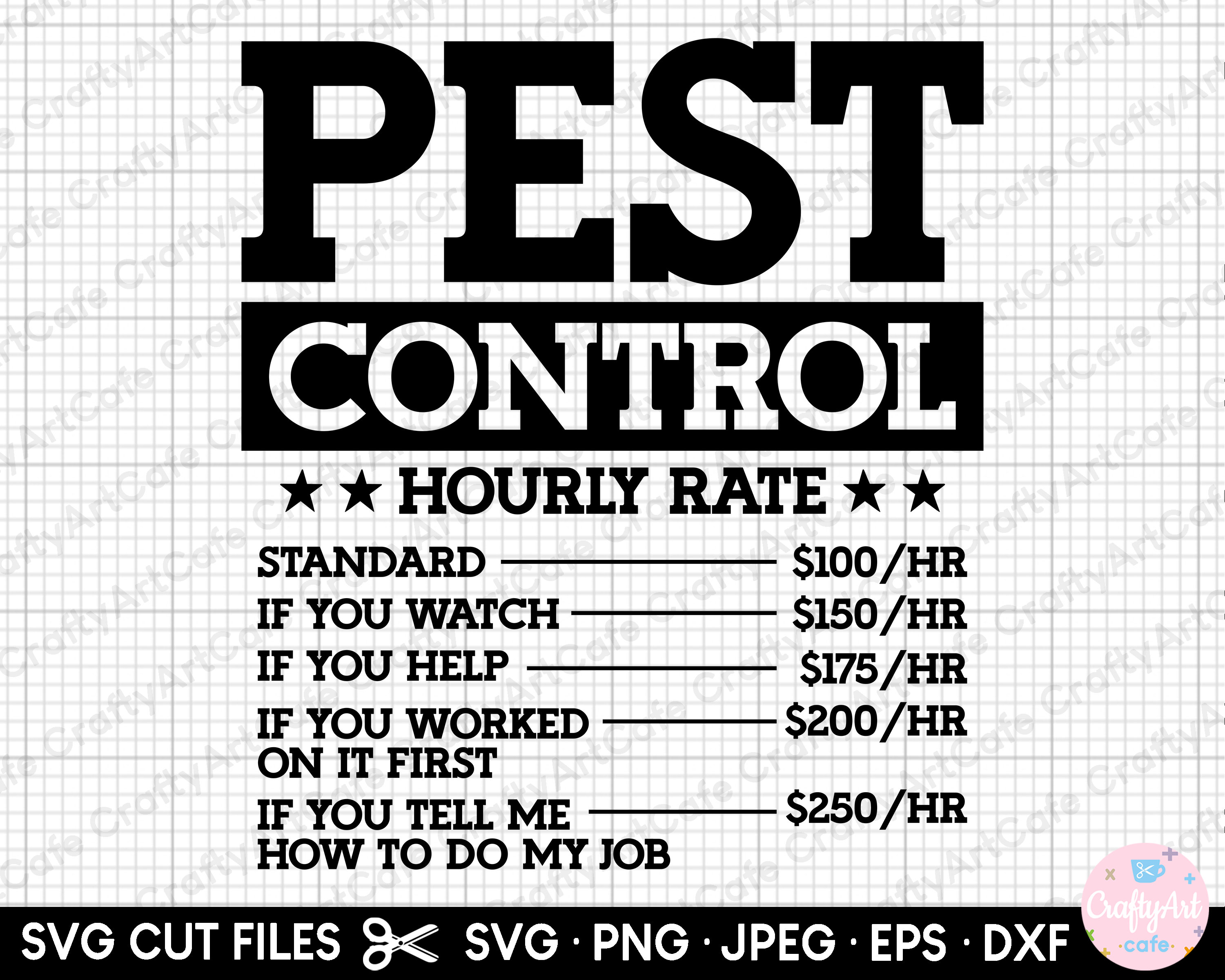 Pest Control Svg Pest Control Png Exterminator Svg Etsy