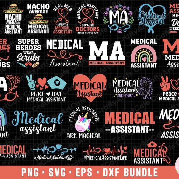 medical assistant png medical assistant svg ma png bundle sublimination commercial use medical assistant cricut cut file t shirt design