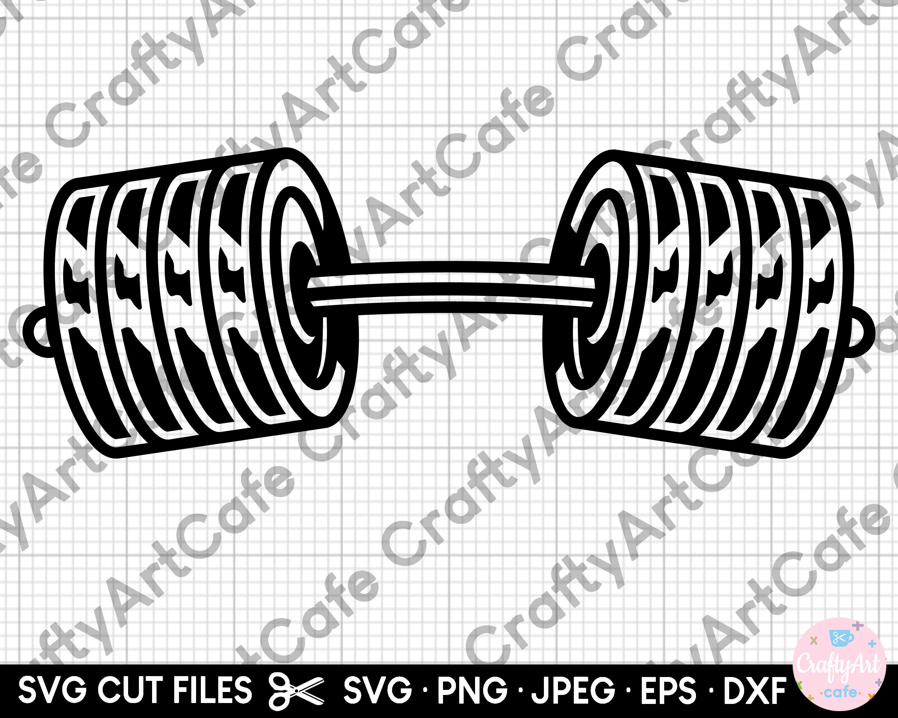 Barbell Svg Weights Svg Barbell Png Weights Png Barbell Clipart Barbell