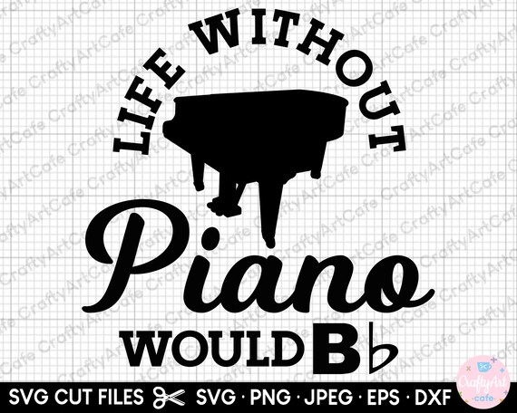 Piano Svg for Cricut - Etsy