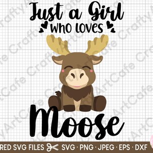 moose svg for cricut shirts for girls moose png