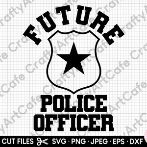future police officer svg for cricut commercial use