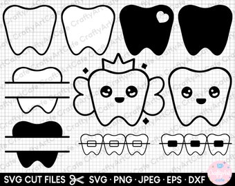 teeth svg bundle tooth svg bundle teeth png bundle teeth vector teeth clipart braces svg bundle commercial use
