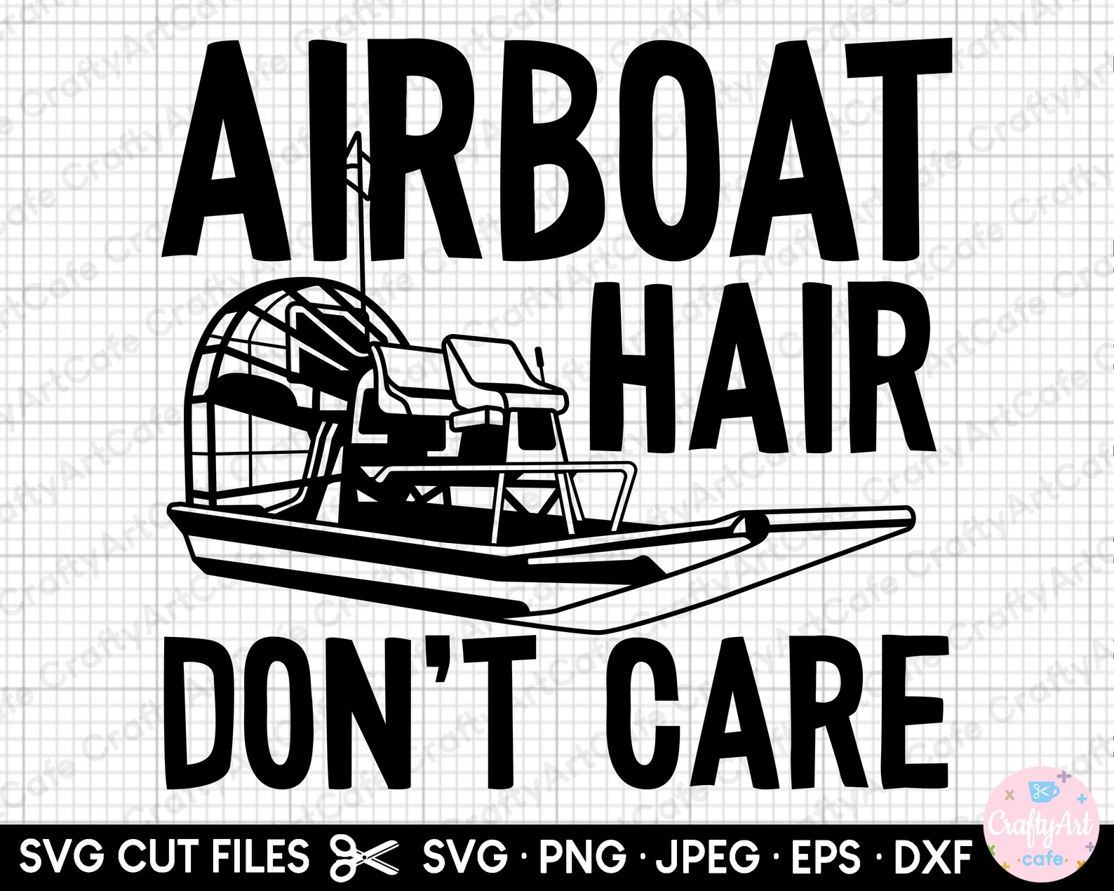Airboat Svg File for Cricut Shirt Airboat Png Shirt Design Etsy