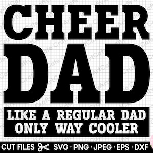 cheerleading dad svg cheerleading png cheerleader svg cheerleader png father fathers day