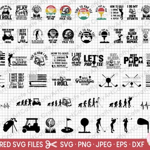 golf svg bundel golf png bundel cricut gesneden bestand gratis commercieel gebruik golfspeler svg png golfer svg png eps dxf jpeg jpg clipart vector