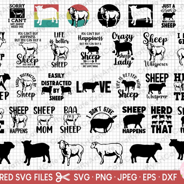 sheep svg bundle sheep png bundle cricut shirt design bundle free commercial use sheep clipart sheep silhouette sheep vector