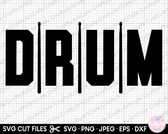 Drummer Svg Drummer Png Drummer Eps Drummer Dxf Drummer Svg | Etsy