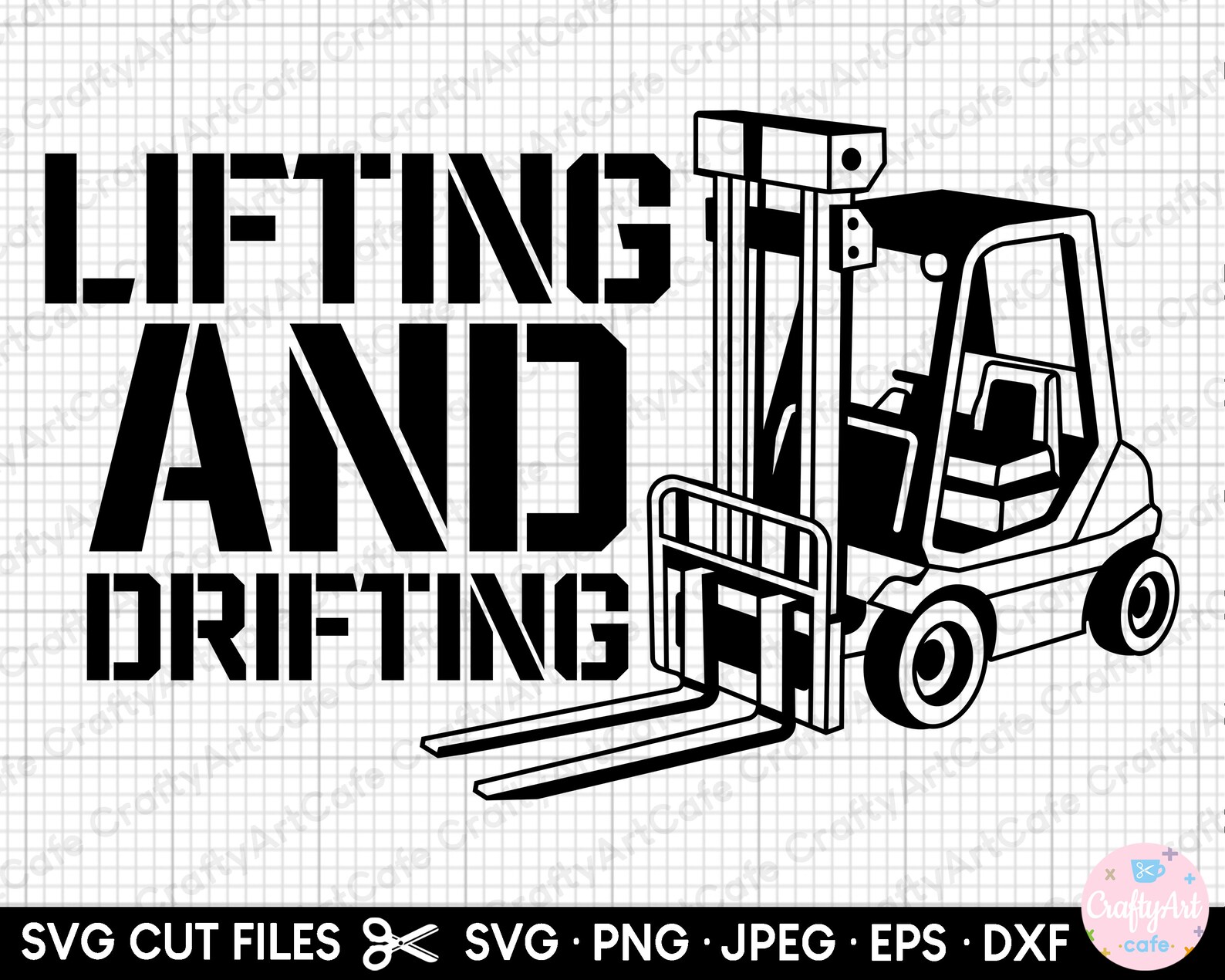 Forklift Svg Png Forklift Driver Svg Png Forklift Operator Svg Png Gift Cricut Cut File Etsy