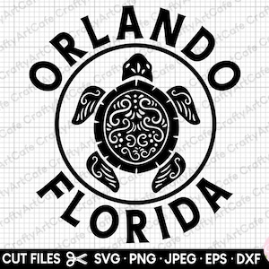 orlando svg png eps dxf jpg cut file cricut commercial use orlando