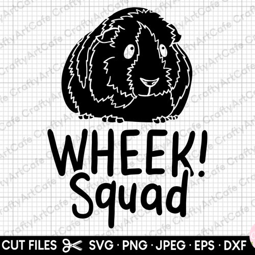 Guinea Pig Svg Cut File Ciricut Commercial Use Png Eps Dxf - Etsy