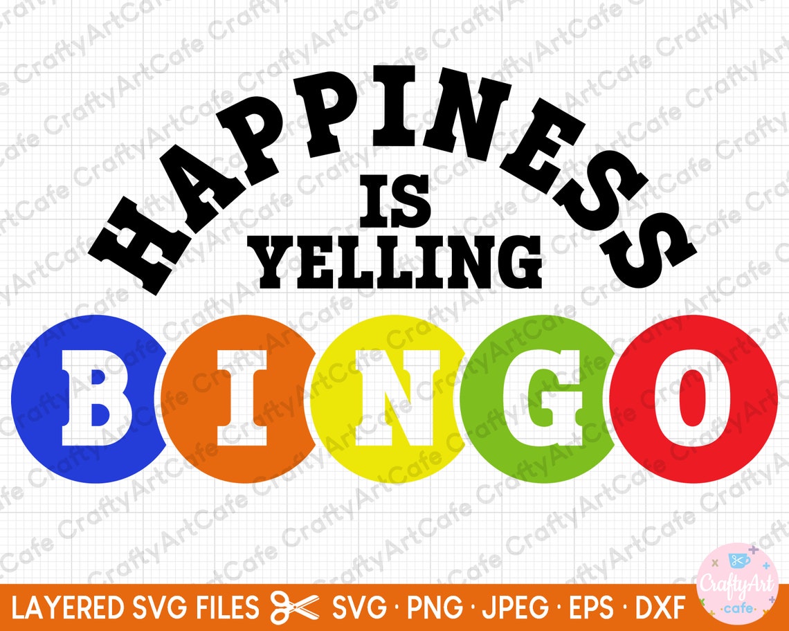 Bingo Svg, Bingo Png - Etsy