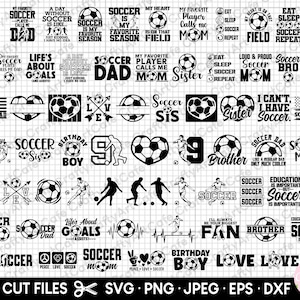 soccer svg bundle soccer png bundle soccer svg cut files cricut shirt design free commercial use soccer player clipart silhouette vector