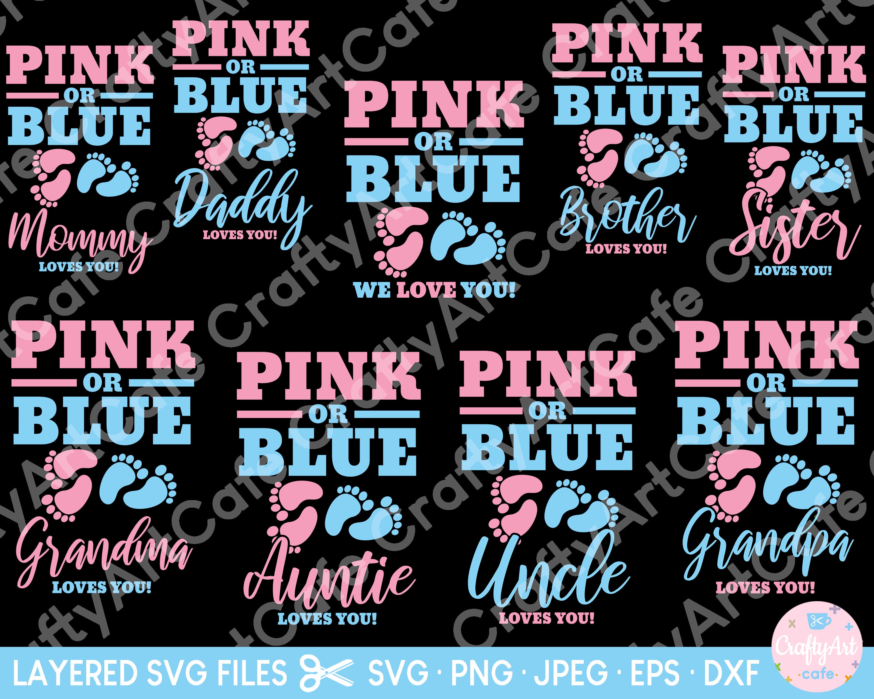 Pink Or Blue Uncle Loves You-Gender Reveal Shirt Pink Or Blue Uncle Loves You-Gender Reveal Shirt