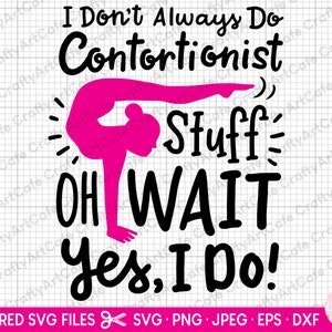 contortionist for cricut commercial use
