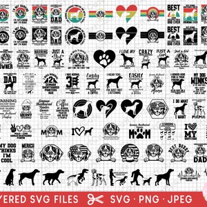 german shorthaired pointer svg bundle cricut gsp svg german shorthaired pointer png bundle peeking vector clipart silhouette commercial use