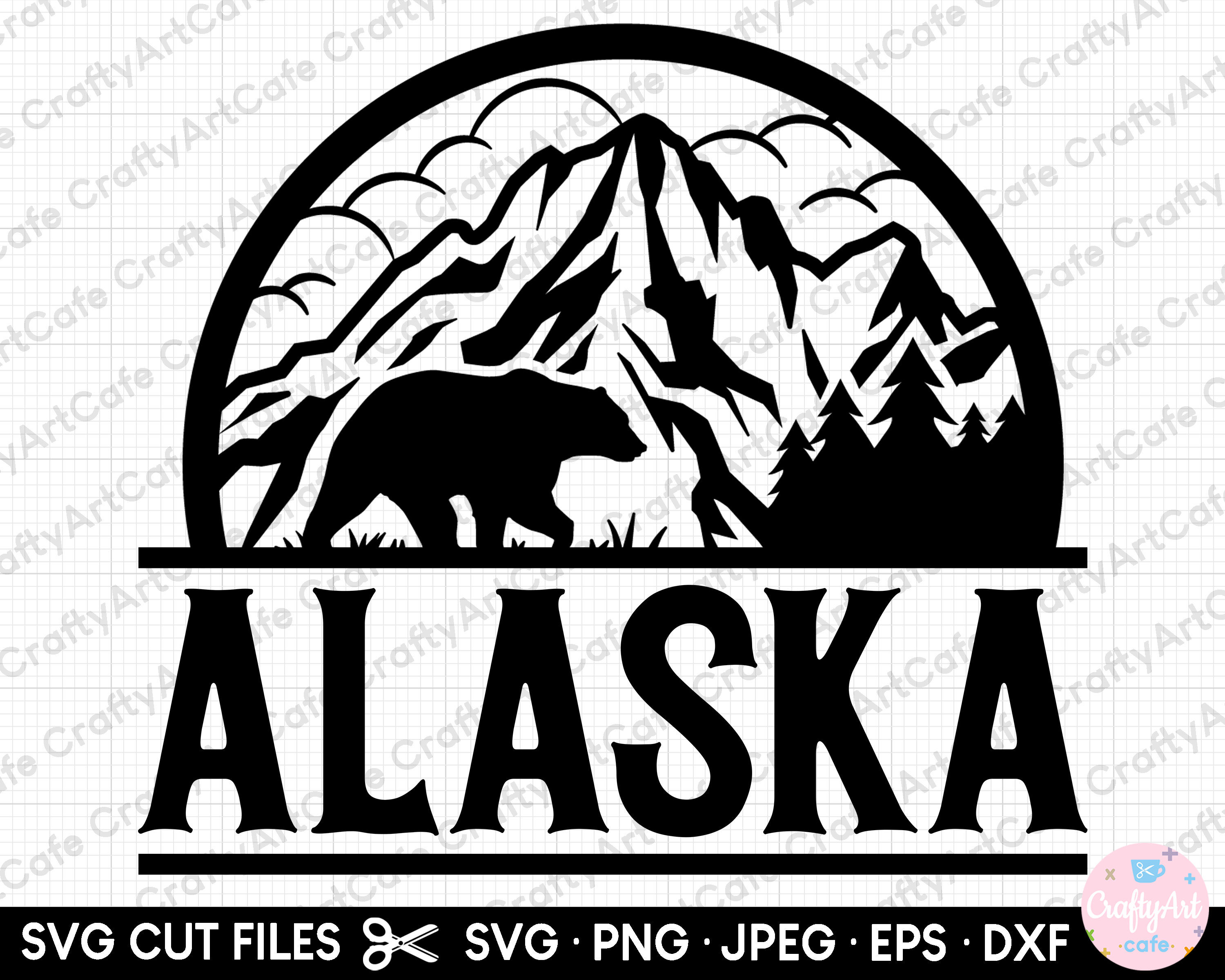 Alaska svg, alaska png, alaska svg para cricut - Etsy México