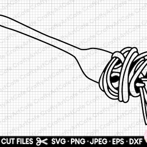 spaghetti clipart svg png commercial use