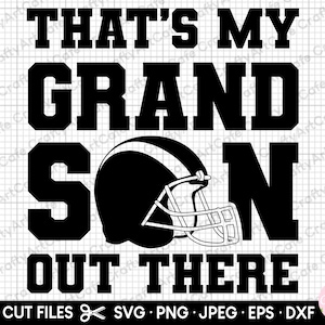 football grandma svg football grandpa svg football grandmother grandfather fan svg png eps dxf