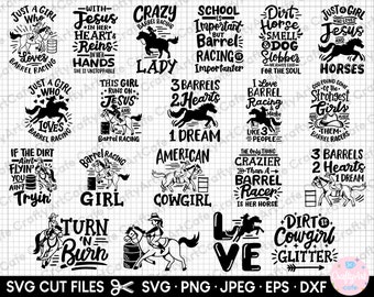 barrel racing svg bundle barrel racing png bundle free commercial use barrel racing svg bundle cut file cricut cutting barrel racer design