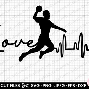 handball svg png handball player svg png love