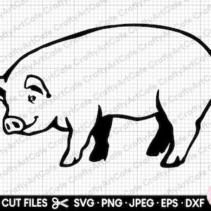 pig svg pig png pig clipart pig vector pig dxf pig eps pig jpg pig jpeg pig cut file pig file cricut pig cutting file commercial use