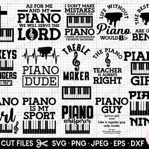 Lot piano svg, lot piano png, piano svg, piano png, pianiste svg, pianiste png, pianiste svg, pianiste png