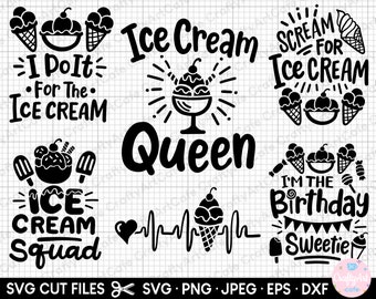 ice cream svg bundle ice cream png bundle ice cream svg cricut shirt ice cream lover svg png eps dxf jpeg jpg commercial use