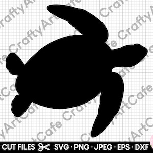 silhouette de tortue svg silhouette de tortue png usage commercial cricut